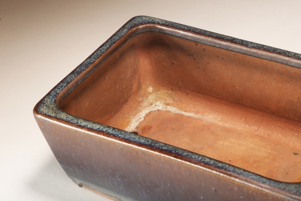 【得価人気SALE】[雨竹亭] 樹鉢　中国古盆　宜興紫砂　実用名器　薄づくり 鉢